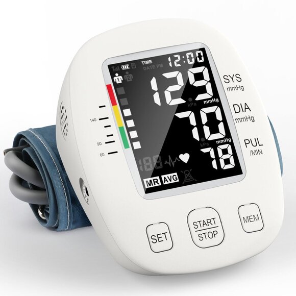Blood Pressure Monitors for Home use, Automatic Digital BP Machine, Adjustable U - Picture 2 of 2